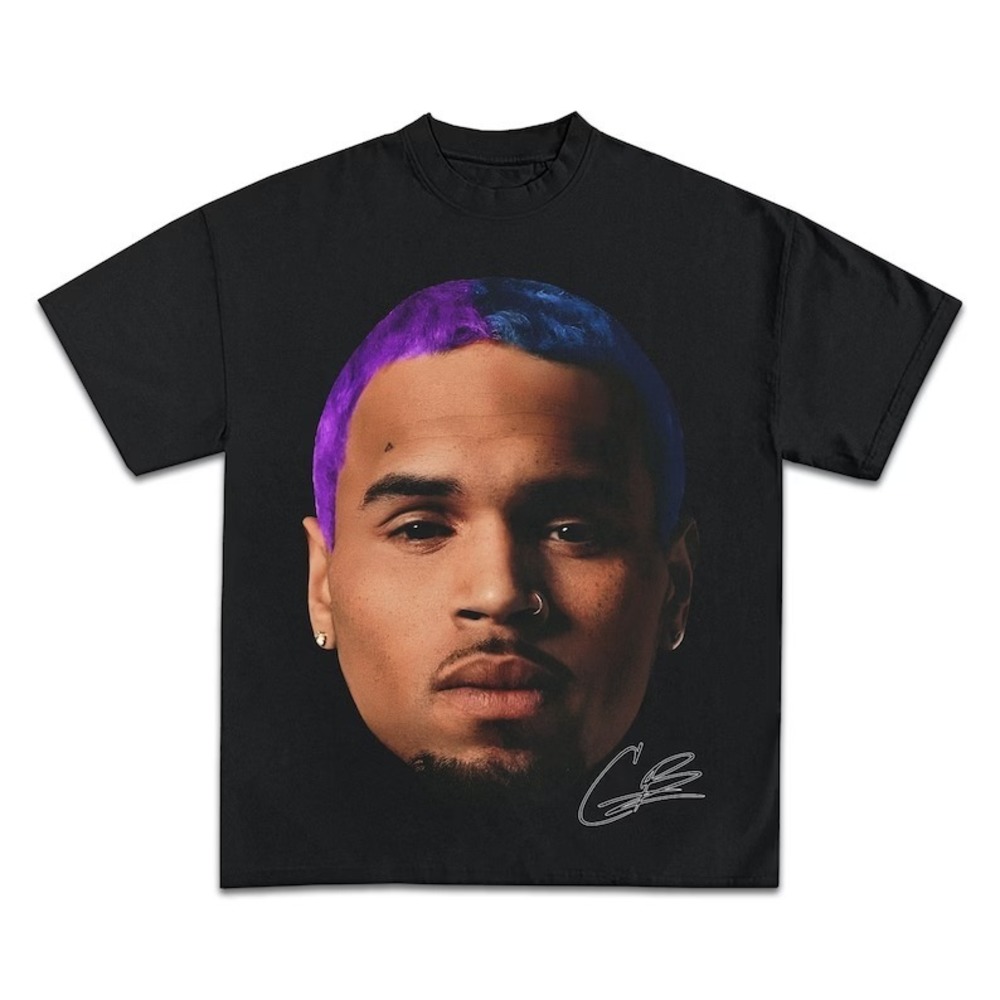 CHRIS BROWN T-SHIRT Rare Rap Tee Album Tour Rich Unisex T-Shirt Gift For Fan